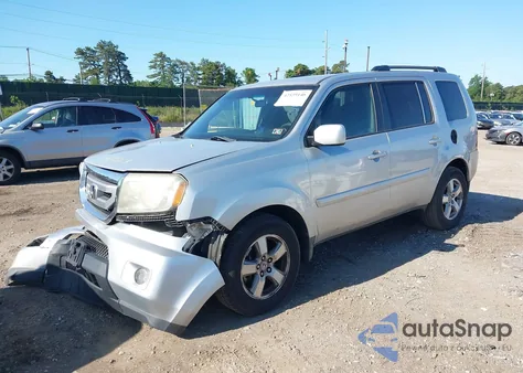 2009 Honda Pilot Ex from USA, damaged, VIN 5FNYF48489B047372